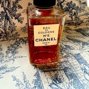 Chanel N°5 Eau de Cologne Paris 75 Vintage   Perfume 4 Oz RARE 1960’s